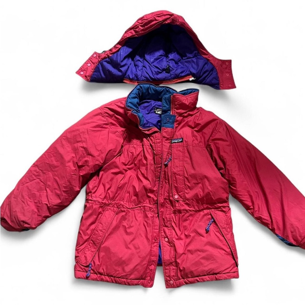 Patagonia Kids Insulated Puffer Parka Jacket with Removable Hood